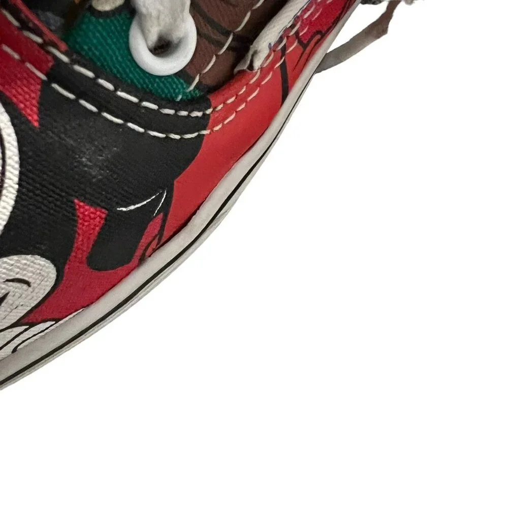 Vans + Disney Sz 12 Mickey Mouse Donald Goofy Sneakers